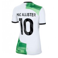 Echipament fotbal Liverpool Alexis Mac Allister #10 Tricou Deplasare 2023-24 pentru femei maneca scurta